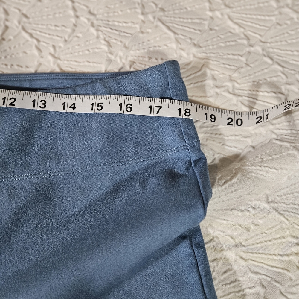 HALARA Women's Flared Pants in Dusty Blue Size 1XL - Picture 4 of 6